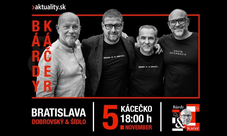 Bárdy&Káčer v Kácečku | štvrtok 5.11. | 18:00